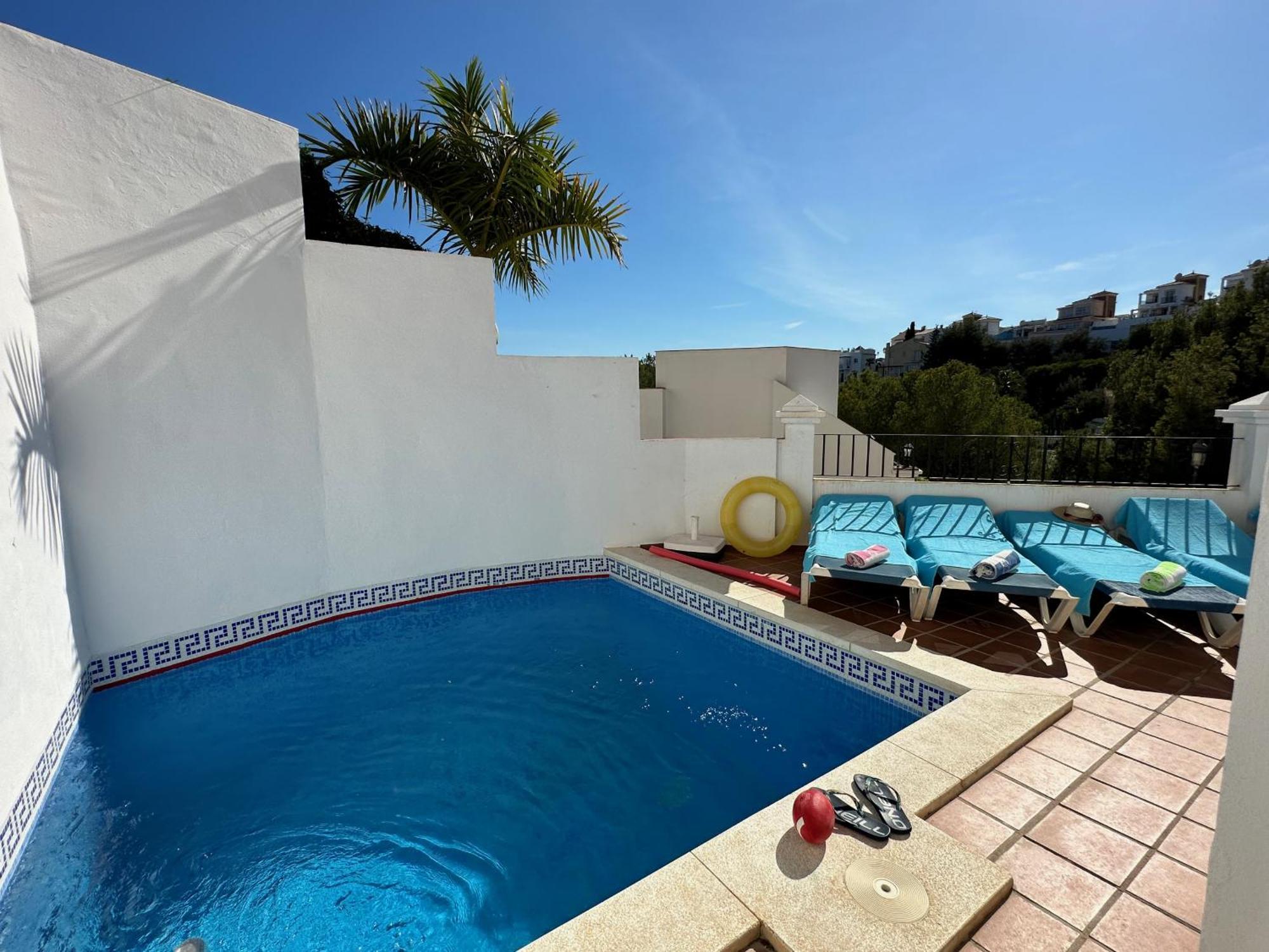 Spacious Family Villa Aljamar 8A Nerja Luaran gambar